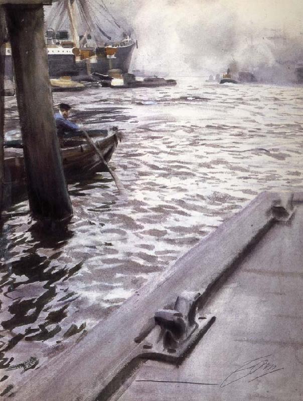 Anders Zorn Unknow work 32 Norge oil painting art